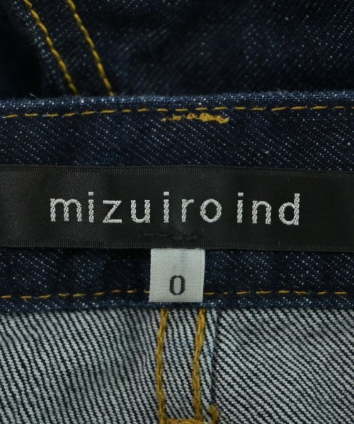 mizuiro ind（ミズイロインド）デニムパンツ 紺 サイズ:0(XS位) レディース/2200626981013