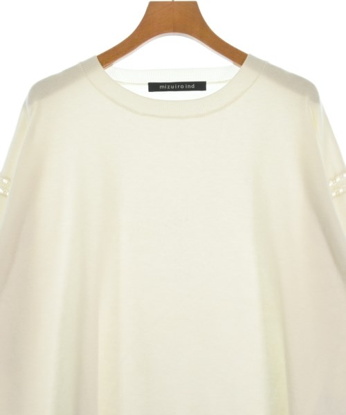 mizuiro ind（ミズイロインド）ニット・セーター 白 サイズ:F レディース/2200626981044