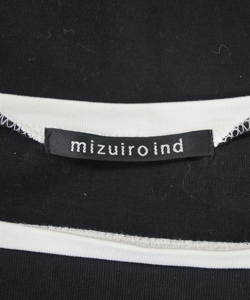 mizuiro ind（ミズイロインド）Tシャツ・カットソー 黒 サイズ:F レディース/2200614487107