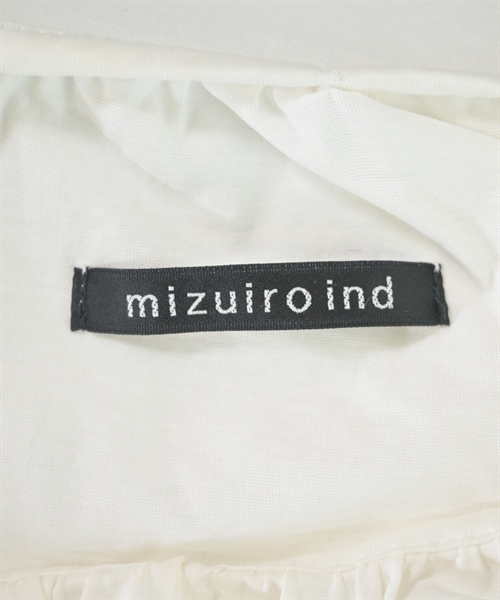 mizuiro ind（ミズイロインド）Tシャツ・カットソー 白 サイズ:F レディース/2200614702101