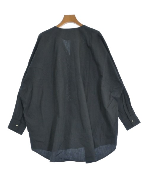mizuiro ind（ミズイロインド）ブラウス 紺 サイズ:F レディース/2200615471129