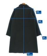 mizuiro ind（ミズイロインド）チェスターコート 黒 サイズ:F レディース/2200616445013