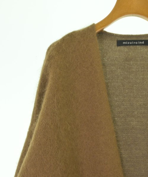 mizuiro ind（ミズイロインド）カーディガン 茶 サイズ:F レディース/2200630622018