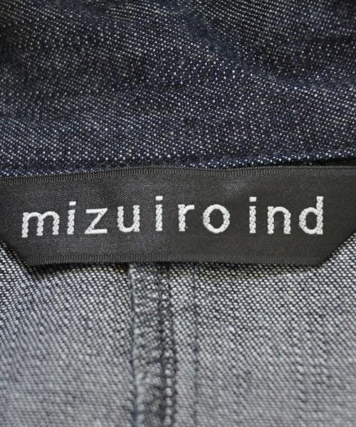 mizuiro ind（ミズイロインド）デニムジャケット 紺 サイズ:-(M位) レディース/2200633240028