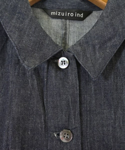 mizuiro ind（ミズイロインド）デニムジャケット 紺 サイズ:-(M位) レディース/2200633240028