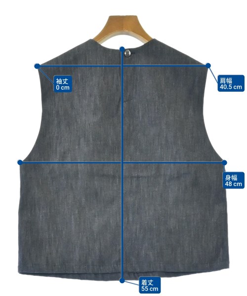 mizuiro ind（ミズイロインド）カジュアルシャツ 紺 サイズ:-(M位) レディース/2200633240035