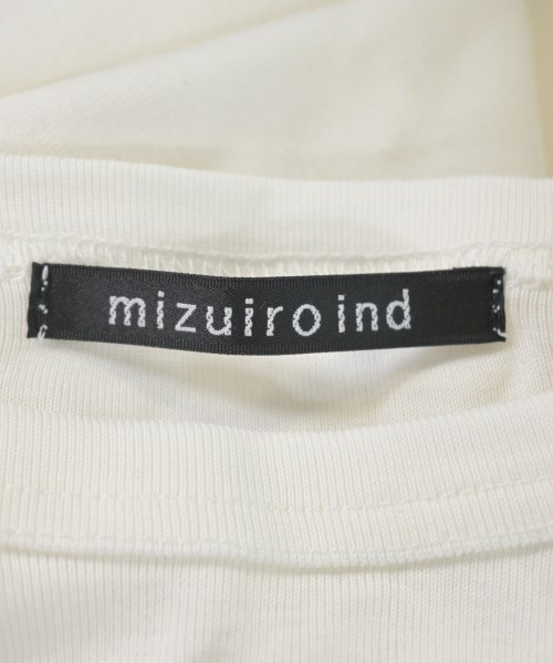 mizuiro ind（ミズイロインド）Tシャツ・カットソー 白 サイズ:F レディース/2200619104092