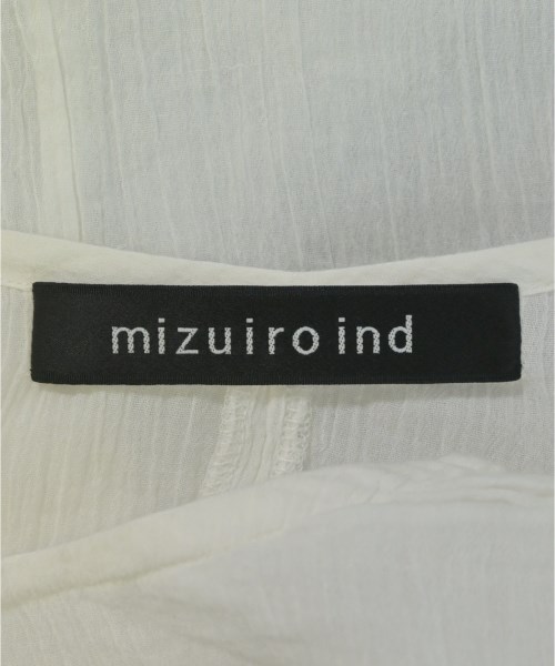 mizuiro ind（ミズイロインド）カジュアルシャツ 白 サイズ:-(L位) レディース/2200629515048