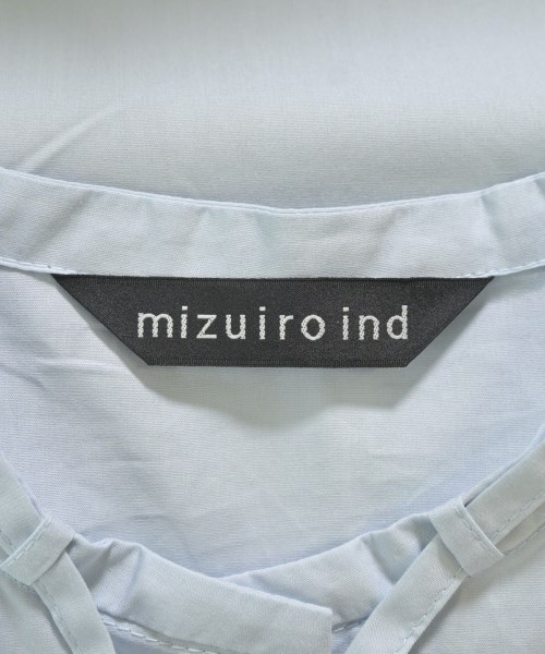 mizuiro ind（ミズイロインド）カジュアルシャツ 青 サイズ:F レディース/2200633591014