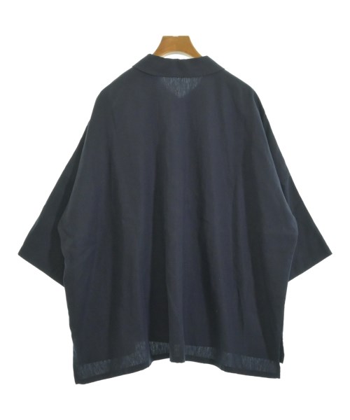 mizuiro ind（ミズイロインド）ブラウス 紺 サイズ:F レディース/2200615363035