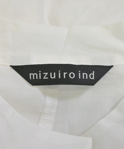 mizuiro ind（ミズイロインド）ブラウス 白 サイズ:F レディース/2200615363042