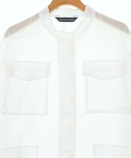 mizuiro ind（ミズイロインド）ブラウス 白 サイズ:F レディース/2200615363042