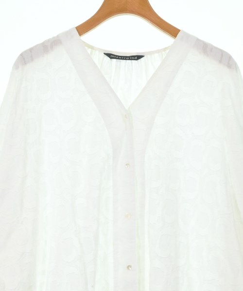 mizuiro ind（ミズイロインド）ブラウス 白 サイズ:F レディース/2200615363059