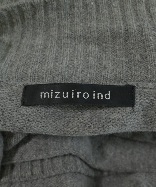 mizuiro ind（ミズイロインド）ニット・セーター グレー サイズ:F レディース/2200606982016