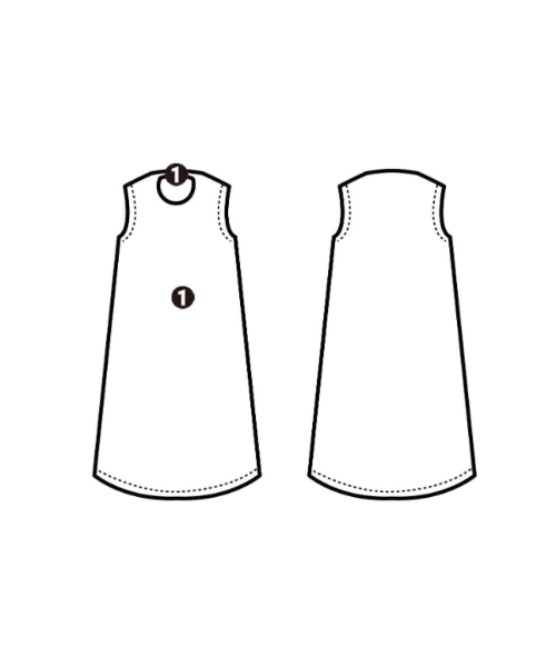 mizuiro ind（ミズイロインド）ワンピース 紺 サイズ:F レディース/2200610714054