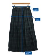 mizuiro ind（ミズイロインド）ロング・マキシ丈スカート 紺 サイズ:-(S位) レディース/2200606989060