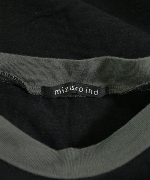 mizuiro ind（ミズイロインド）Tシャツ・カットソー 黒 サイズ:-(M位) レディース/2200612571105