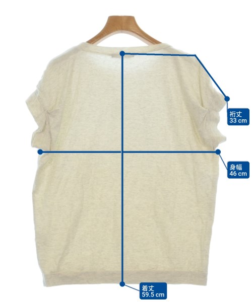 mizuiro ind（ミズイロインド）ノースリーブ 白 サイズ:F レディース/2200609733042