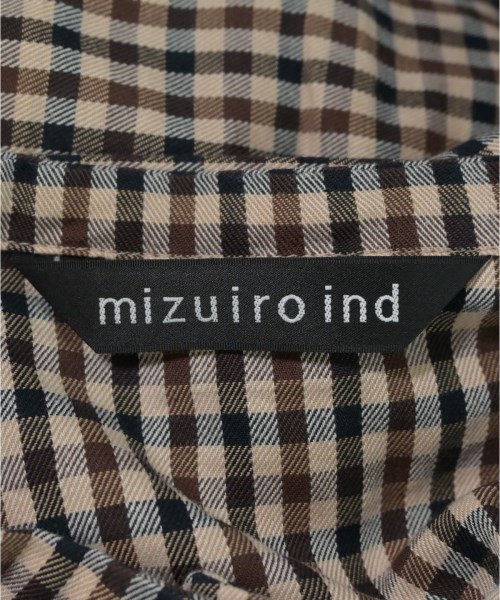 mizuiro ind（ミズイロインド）カジュアルシャツ ベージュ サイズ:F レディース/2200605058095