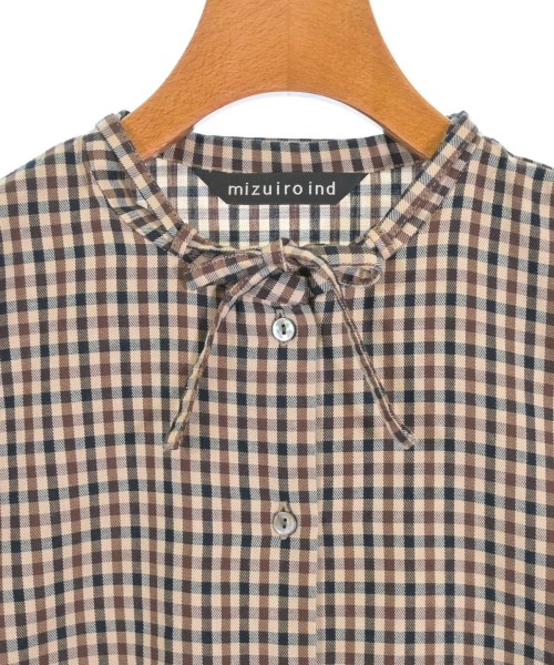 mizuiro ind（ミズイロインド）カジュアルシャツ ベージュ サイズ:F レディース/2200605058095
