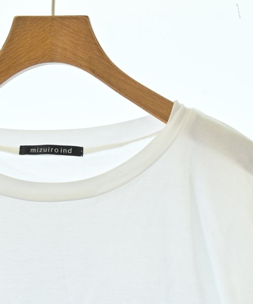 mizuiro ind（ミズイロインド）Tシャツ・カットソー 白 サイズ:F レディース/2200615957036