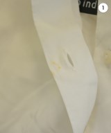 mizuiro ind（ミズイロインド）カジュアルシャツ 白 サイズ:F レディース/2200620456098