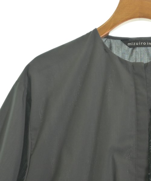 mizuiro ind（ミズイロインド）カジュアルシャツ グレー サイズ:F レディース/2200621221015