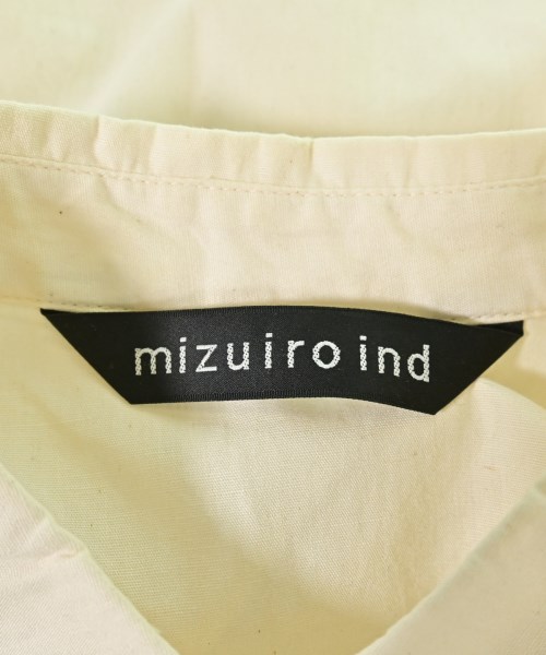 mizuiro ind（ミズイロインド）カジュアルシャツ 白 サイズ:F レディース/2200601965250