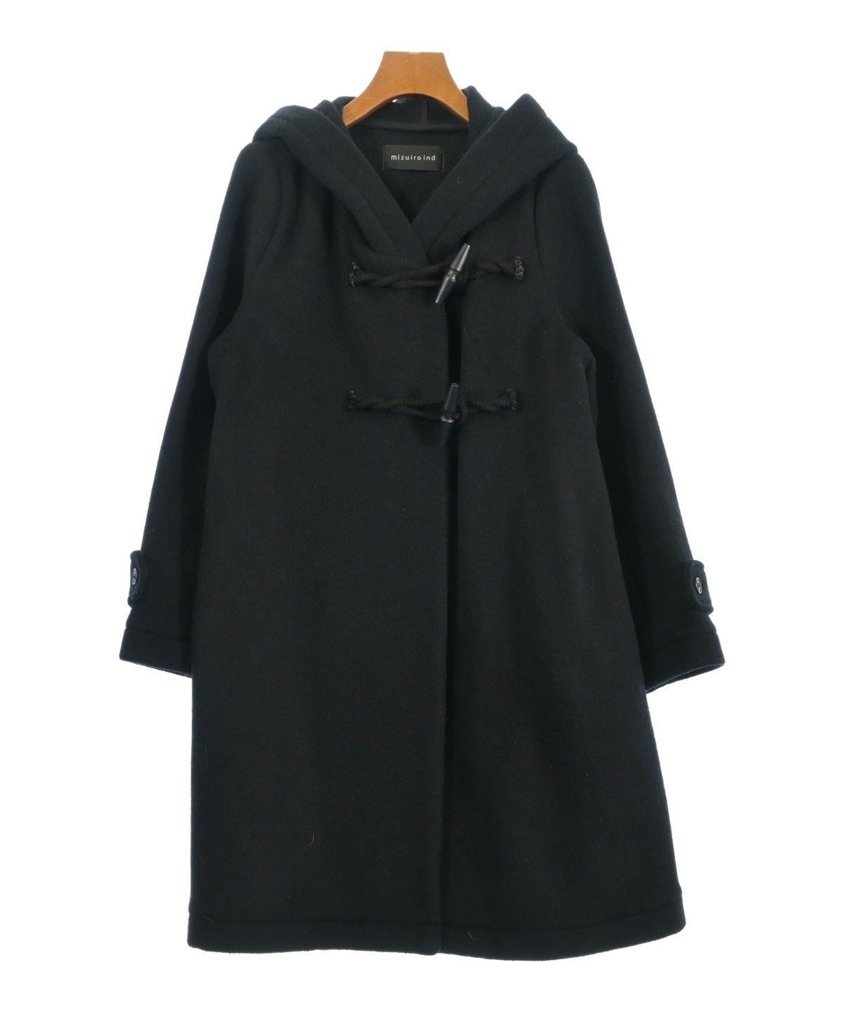 はんぞう｛美品｝mizuiroind レディースダッフルコート 楽天市場】mizuiro ind ミズイロインド Aライン ウール ダッフル