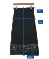 mizuiro ind（ミズイロインド）ロング・マキシ丈スカート 黒 サイズ:-(M位) レディース/2200603479083