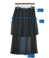 mizuiro ind（ミズイロインド）ロング・マキシ丈スカート 黒 サイズ:-(M位) レディース/2200673359032