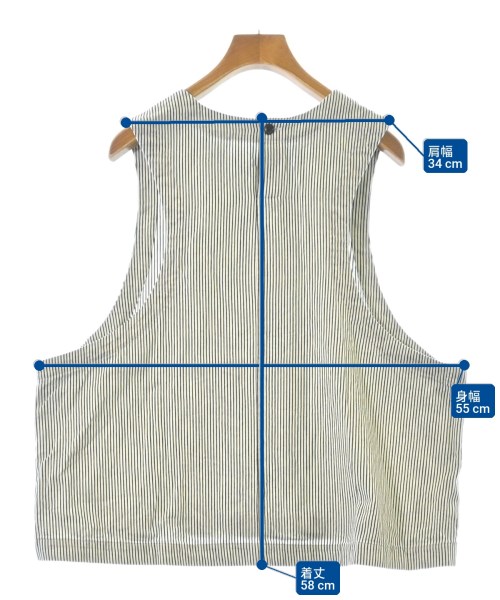 mizuiro ind（ミズイロインド）ベスト 白 サイズ:F レディース/2200669908015