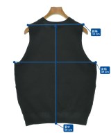 mizuiro ind（ミズイロインド）ベスト/ノースリーブ 黒 サイズ:-(M位) レディース/2200673819017