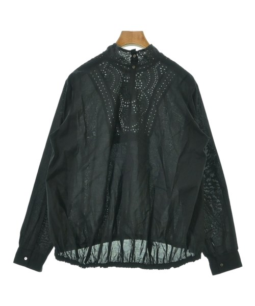 mizuiro ind（ミズイロインド）カジュアルシャツ 黒 サイズ:F レディース/2200670906031