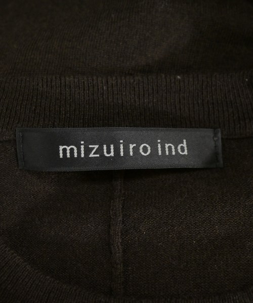mizuiro ind（ミズイロインド）ニット・セーター 茶 サイズ:F レディース/2200670906048