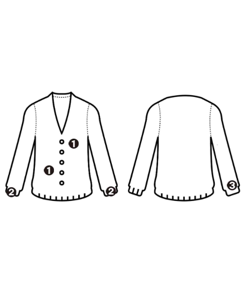 mizuiro ind（ミズイロインド）カーディガン ベージュ サイズ:-(M位) レディース/2200674205109