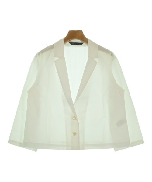 mizuiro ind(ミズイロインド)カジュアルジャケット 白 サイズ:F/2200675235013
