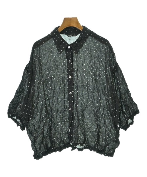 mizuiro ind(ミズイロインド)カジュアルシャツ 黒 サイズ:F/2200675235020