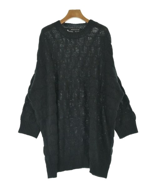 mizuiro ind(ミズイロインド)ニット・セーター 黒 サイズ:F/2200669464085