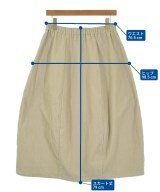 mizuiro ind（ミズイロインド）ロング・マキシ丈スカート 白 サイズ:-(M位) レディース/2200672852022