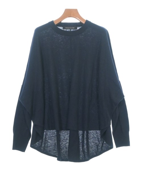 mizuiro ind(ミズイロインド)ニット・セーター 紺 サイズ:F/2200674376045