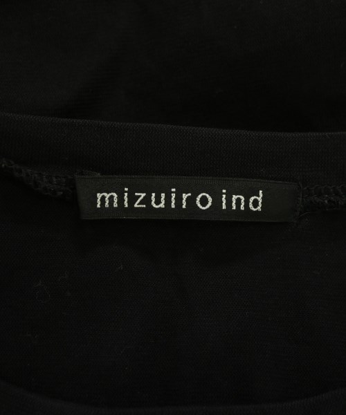 mizuiro ind（ミズイロインド）Tシャツ・カットソー 黒 サイズ:F レディース/2200674714168