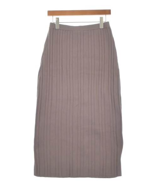 mizuiro ind（ミズイロインド）ロング・マキシ丈スカート 茶 サイズ:-(M位) レディース/2200673808073