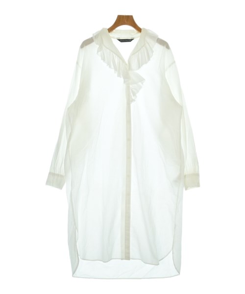 mizuiro ind(ミズイロインド)シャツワンピース 白 サイズ:F/2200680087010