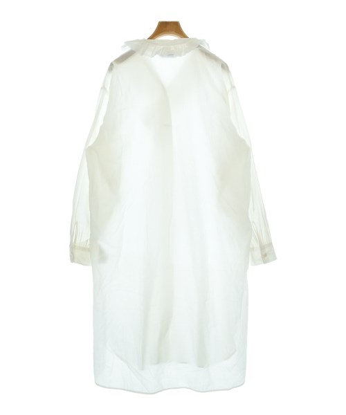 mizuiro ind（ミズイロインド）シャツワンピース 白 サイズ:F レディース/2200680087010