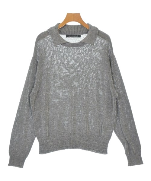 mizuiro ind(ミズイロインド)ニット・セーター グレー サイズ:F/2200680087034