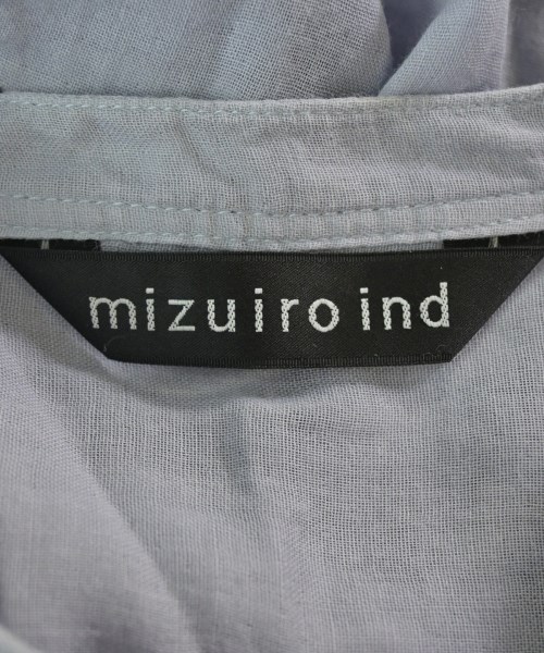 mizuiro ind（ミズイロインド）カジュアルシャツ 青 サイズ:F レディース/2200677148106