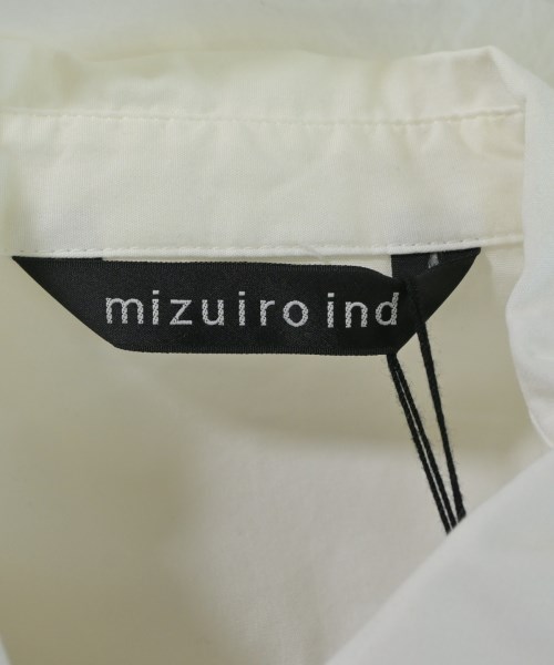 mizuiro ind（ミズイロインド）カジュアルシャツ 白 サイズ:F レディース/2200681149045