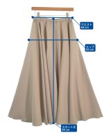 mizuiro ind（ミズイロインド）ロング・マキシ丈スカート ベージュ サイズ:F レディース/2200687829101