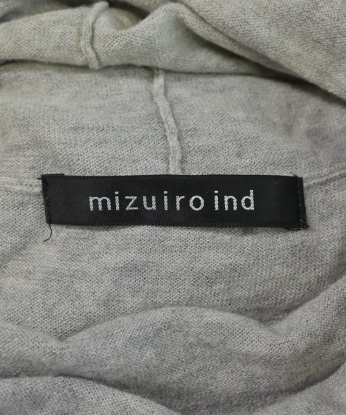 mizuiro ind（ミズイロインド）ニット・セーター グレー サイズ:F レディース/2200696943096